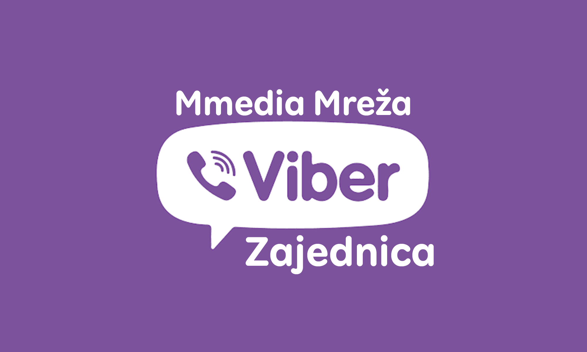 Otvorena je: Mmedia Mreža - Viber zajednica, pridružite se!