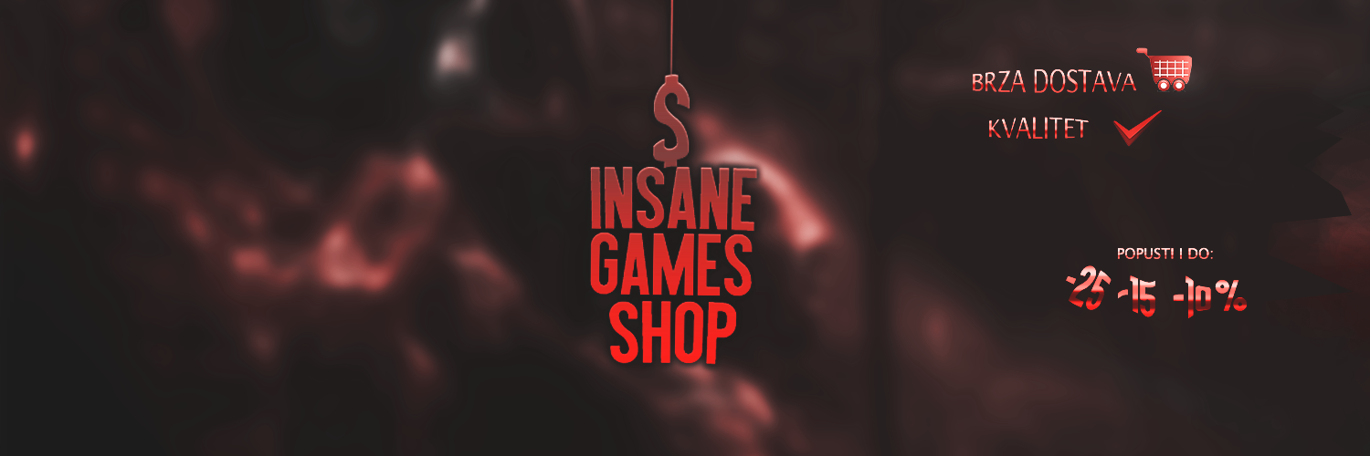 Insane Games Shop - Najpouzadniji i najjeftiniji PRODAVAC  steam digitalnih kodova, naloga softwarea , i digitalnih proizvoda na BALKANU!