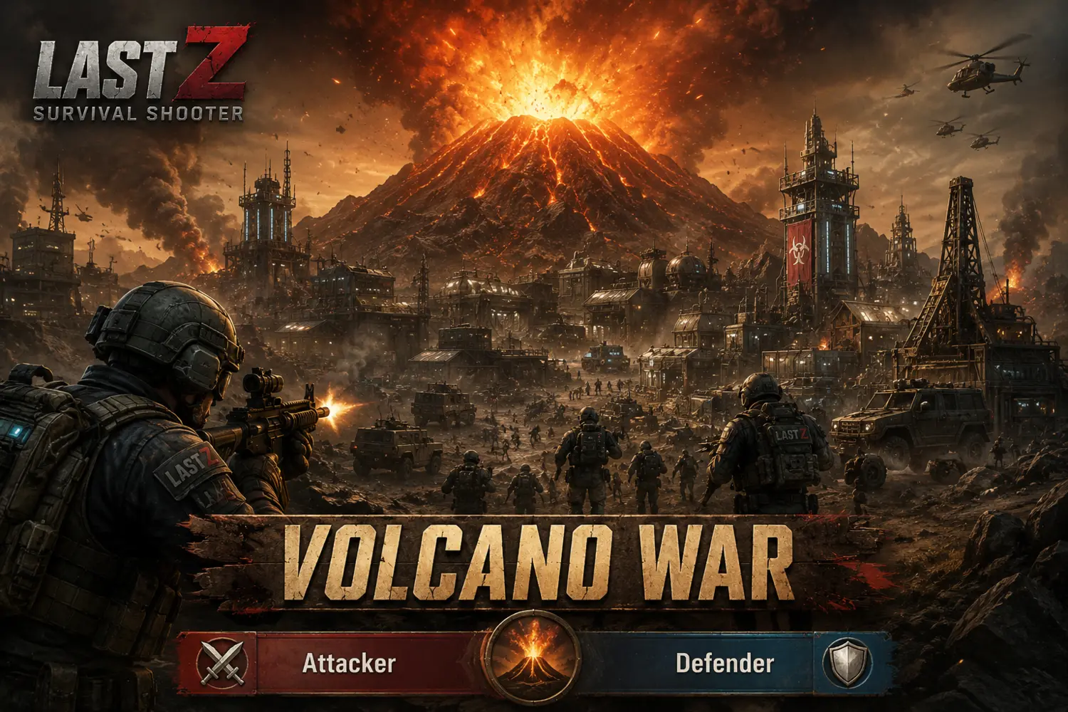 Volcano War Guide