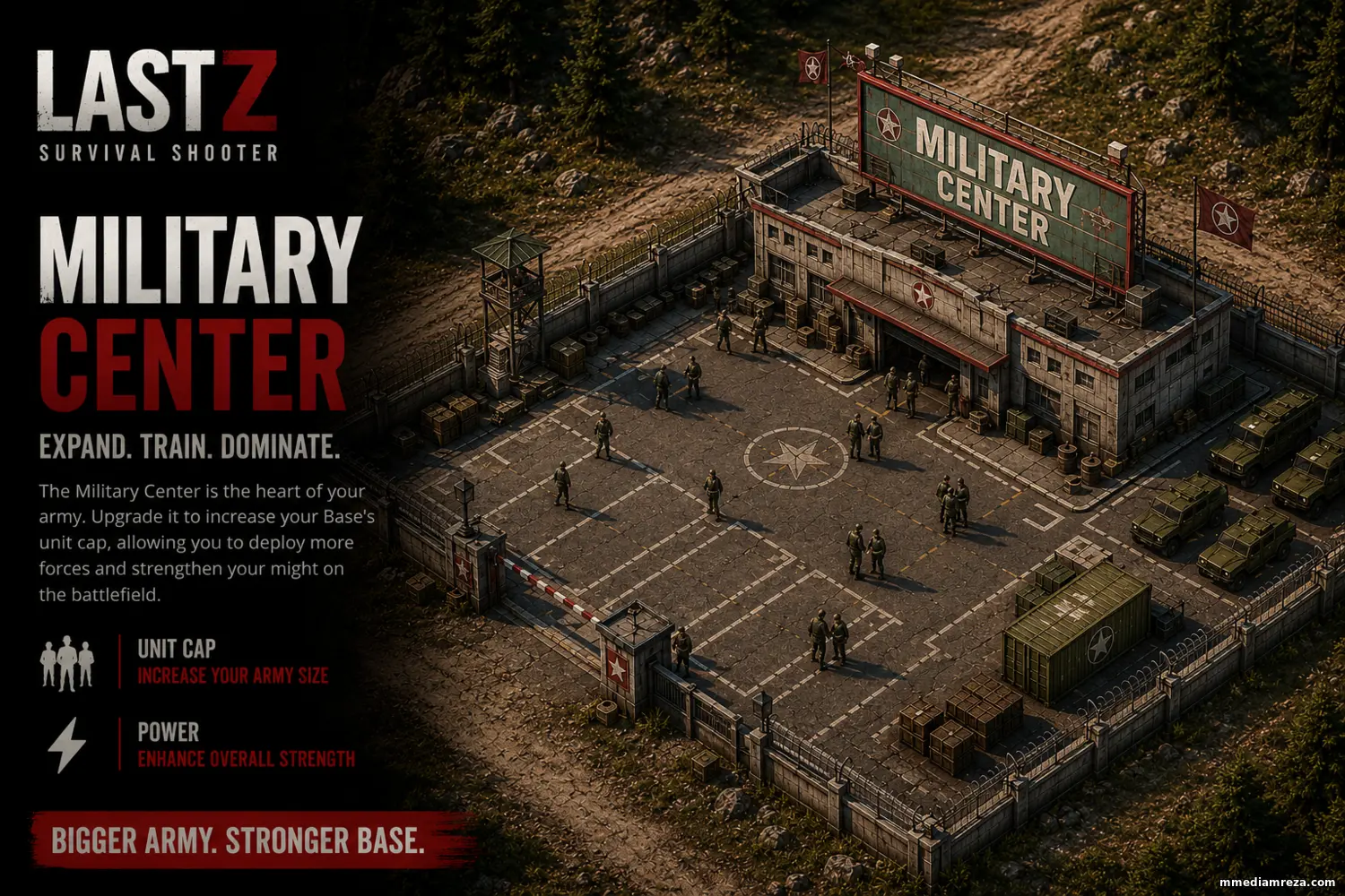 Military Center Guide: Maximize Unit Cap & Base Power