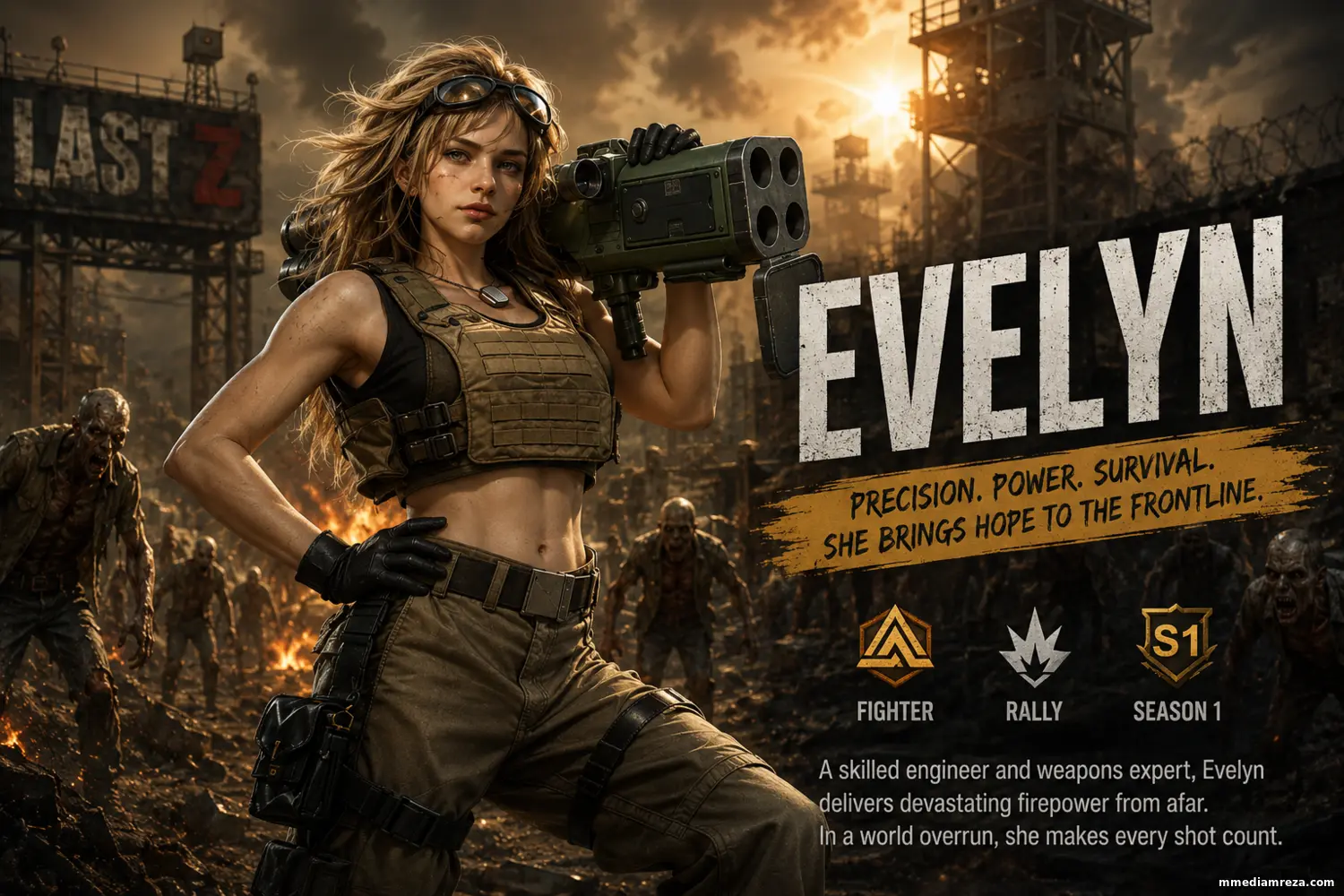 Evelyn Hero Guide for Last Z: Skills, Builds & Tips