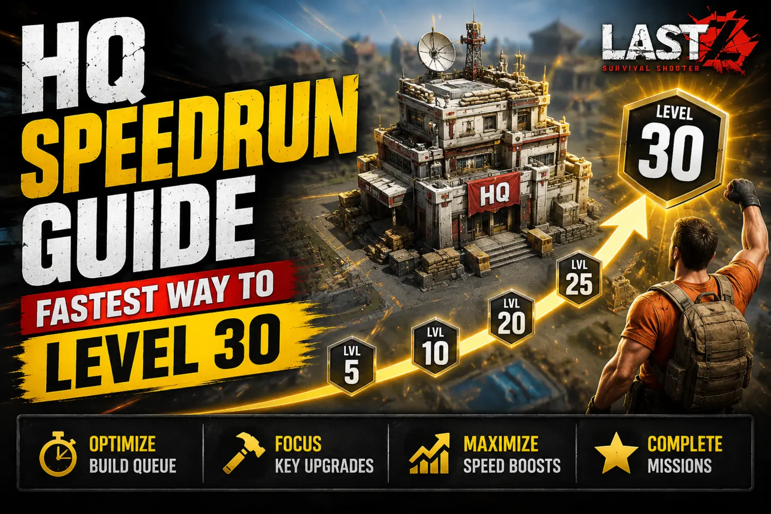 HQ Speedrun Guide – Fastest Way to Level 30