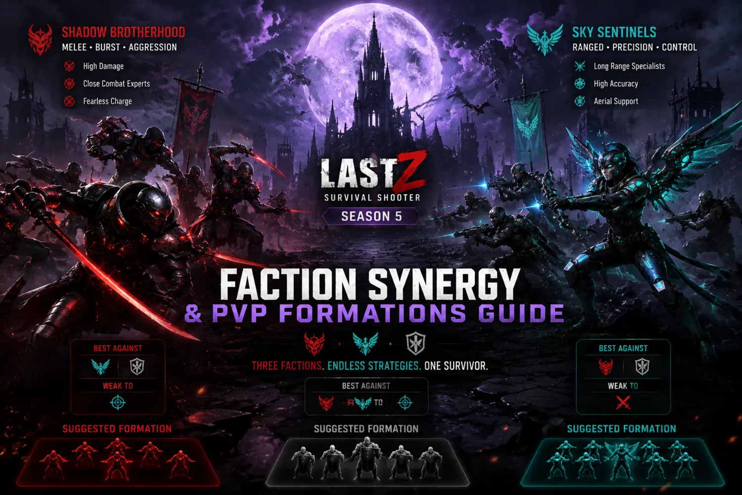 Last Z Season 5 Faction Synergy & PvP Formations Guide