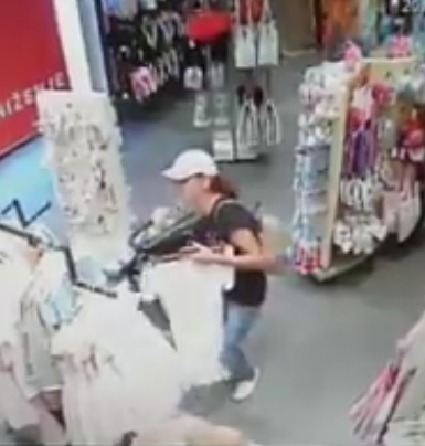 Ako vidite ovdu ženu lopova, ZOVITE POLICIJU! Video nadzor zabeležio pljačku majke deteta u kolicima (VIDEO)