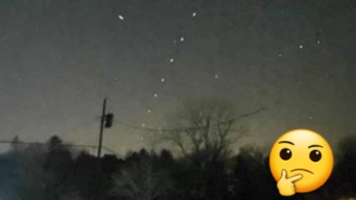 Sinoć u NIŠU nebo je bilo prekriveno letećim tanjirima!  (VIDEO)