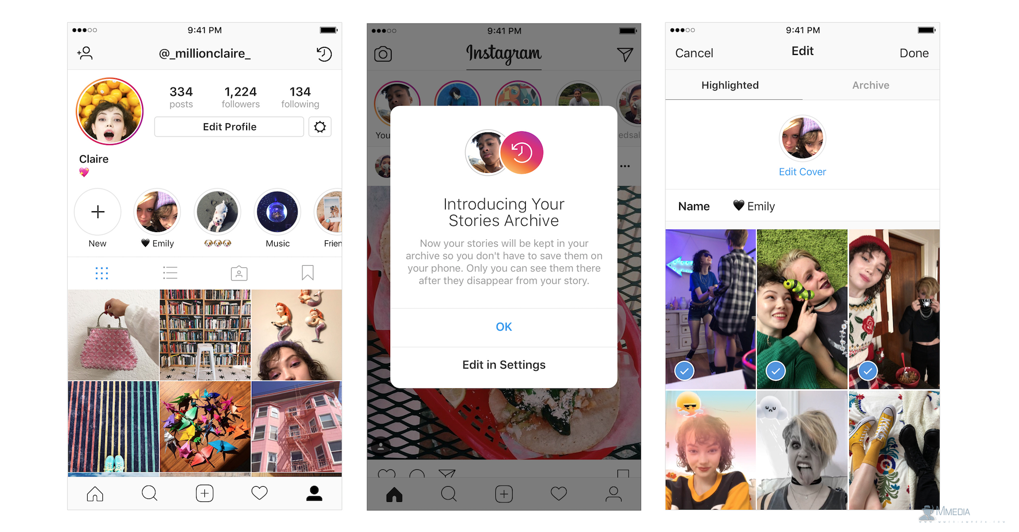 Instagram automatski arhivira vaše Stories-e
