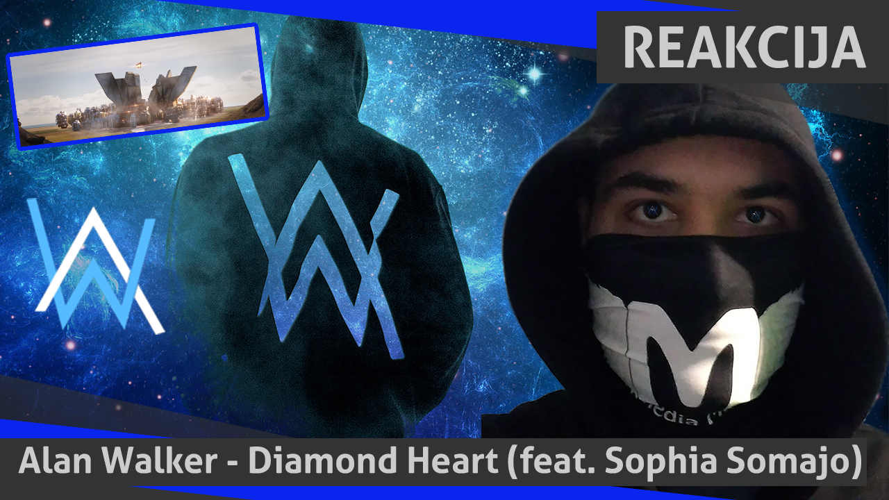 Exluzivno na Mmedia Portalu: Reakcija na DIAMOND HEART (Alan Walker ft. Sophia Somajo)